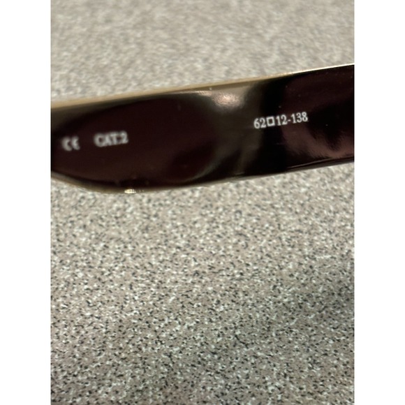 Linda Farlow Luxe CAT 2‎ Square Oversize Burgendy Snakeskin Sunglasses $740 main image 11
